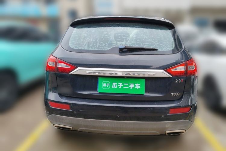 Used Zotye T600 2016 2.0T DCT Prestige Edition Rear
