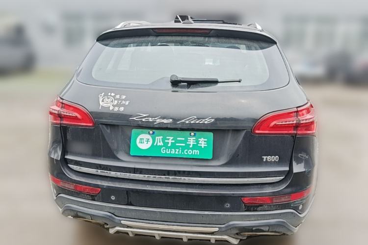 Used Zotye T600 2016 Sport Edition 1.5T Manual Luxury Model Rear