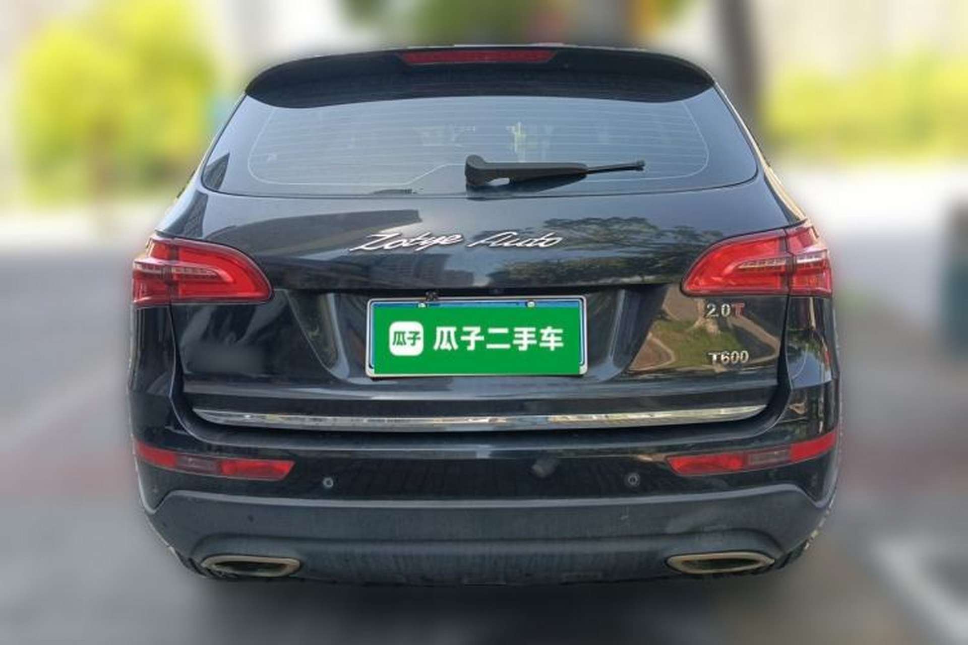 Used Zotye T600 2016 Sport Edition 2.0T DCT Luxury Model Rear