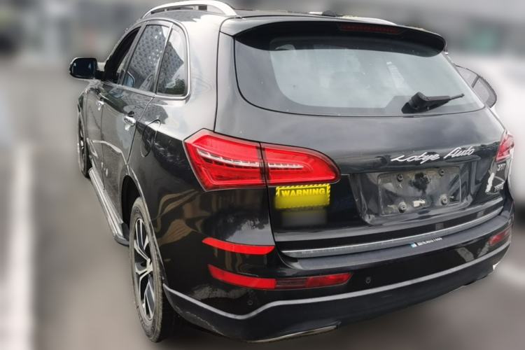 Used Zotye T600 2016 Sport Edition 2.0T DCT Prestige Model Rear Left 45 Deg