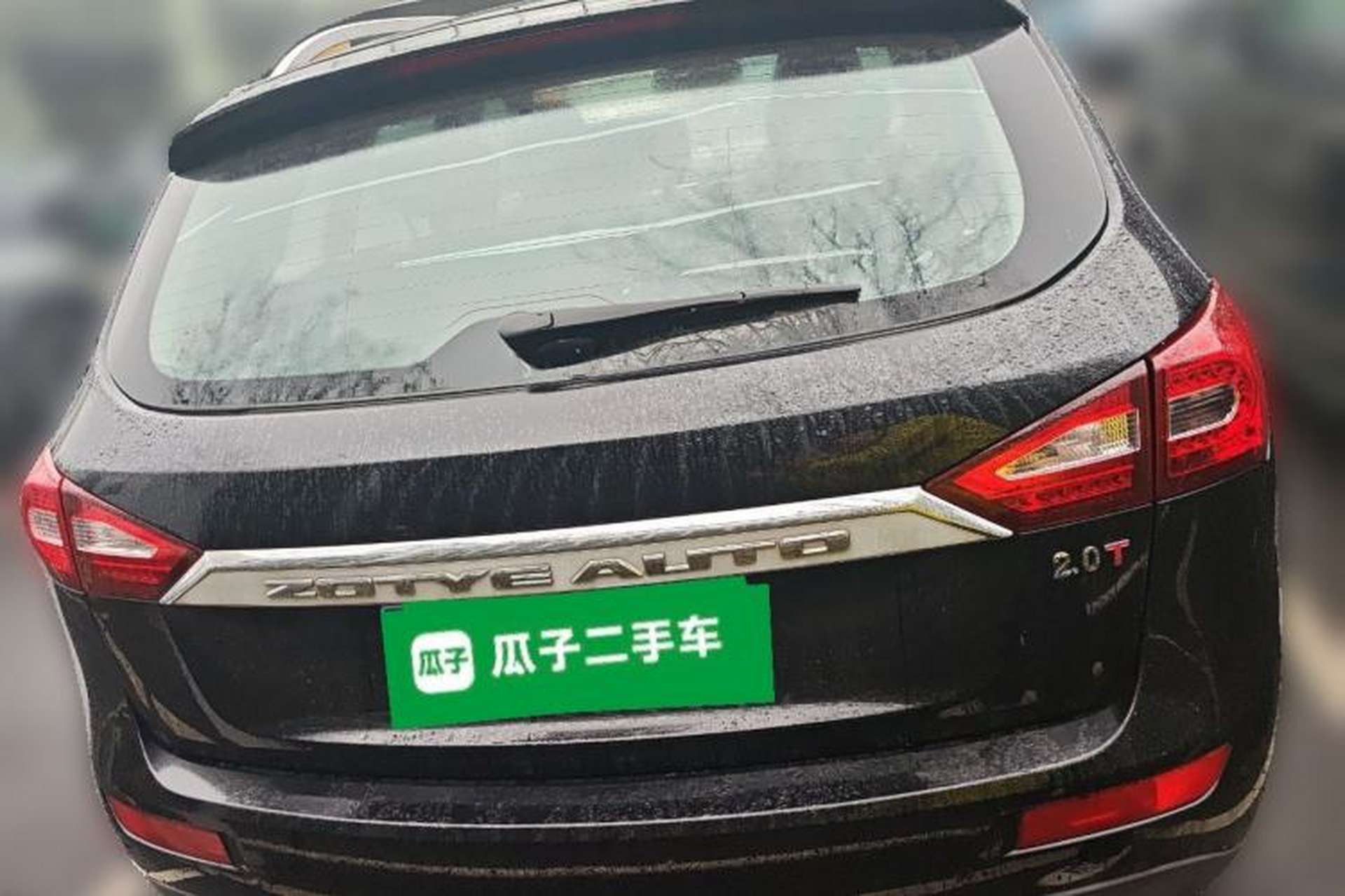 Used Zotye T600 2016 Family Edition 2.0T Manual Luxury Version Rear