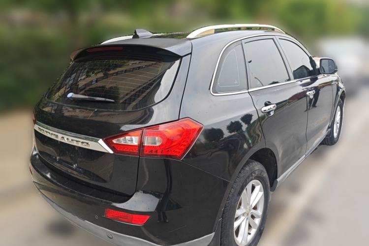 Used Zotye T600 2016 1.5T Manual Luxury Model Rear Right 45 Deg