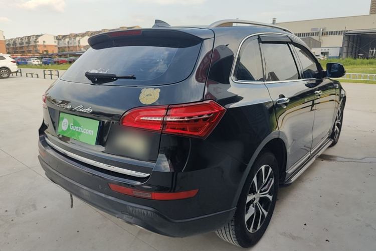 Used Zotye T600 2016 Sport Edition 2.0T DCT Prestige Model Rear Right 45 Deg