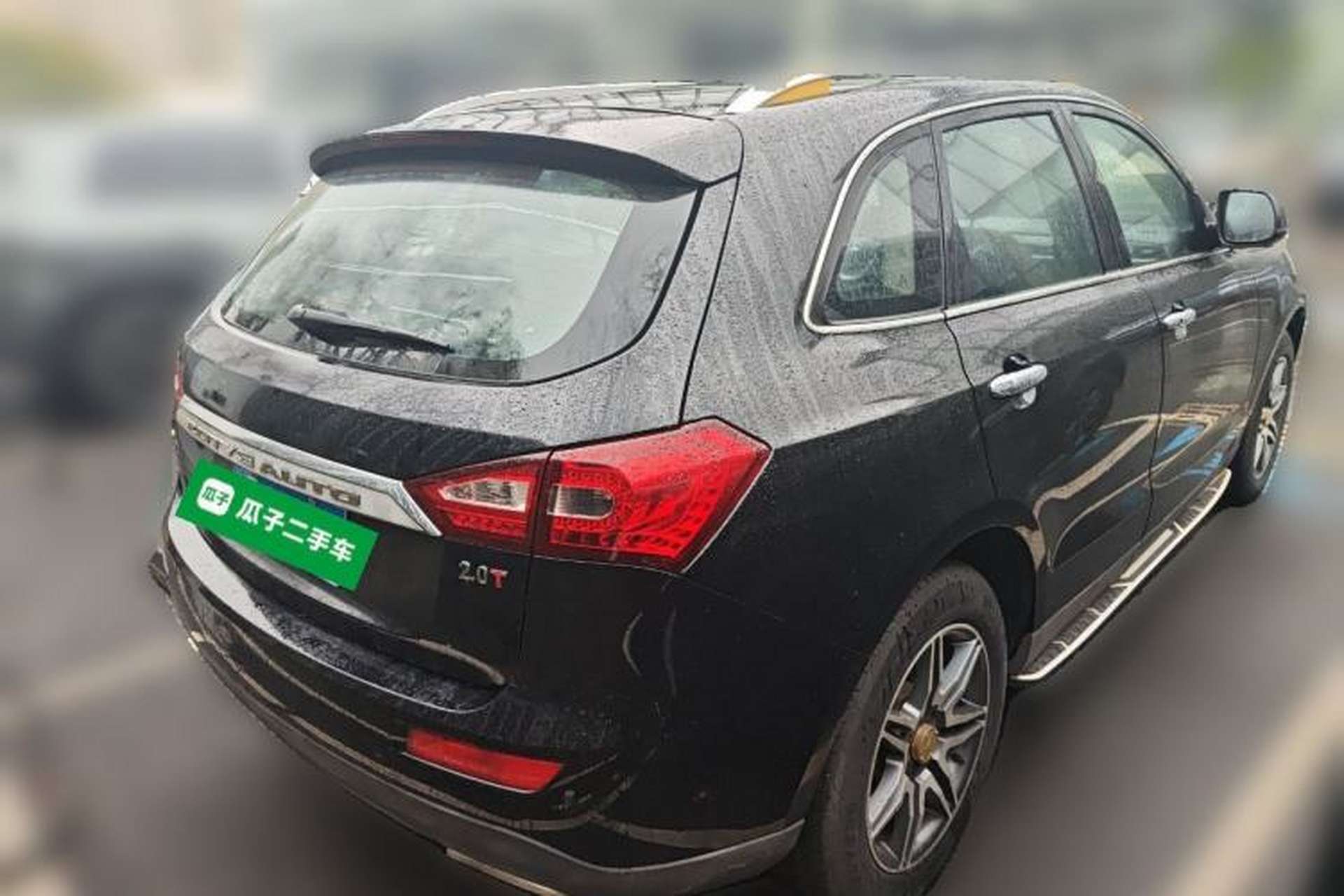 Used Zotye T600 2016 Family Edition 2.0T Manual Luxury Version Rear Right 45 Deg