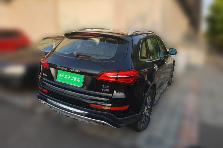Used Zotye T600 2016 Sport Edition 2.0T DCT Prestige Model Rear Right 45 Deg
