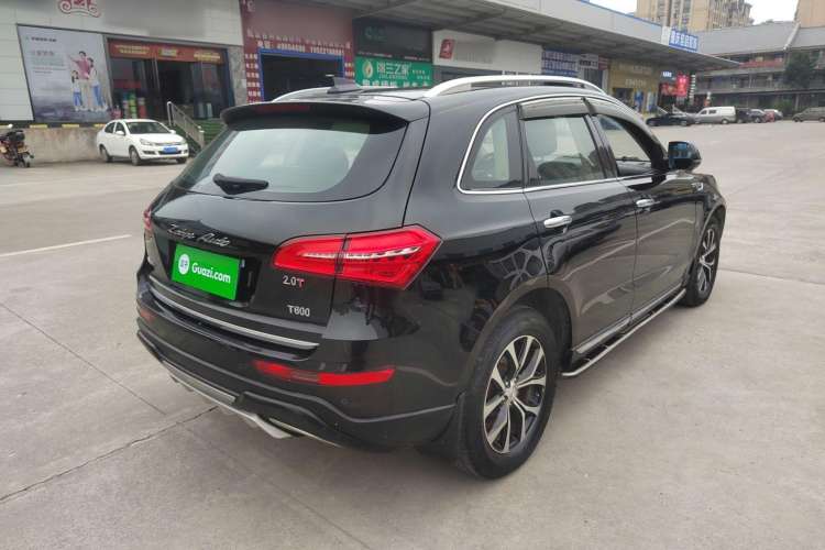 Used Zotye T600 2016 Sport Edition 2.0T DCT Luxury Model Rear Right 45 Deg