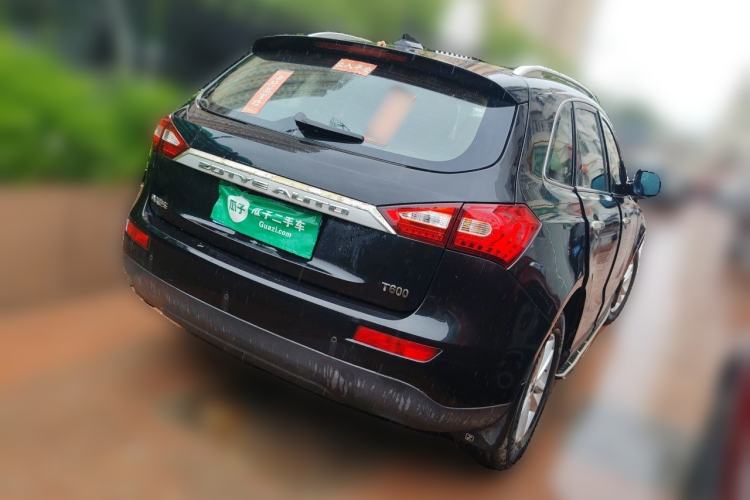 Used Zotye T600 2016 1.5T Manual Luxury Model Rear Right 45 Deg