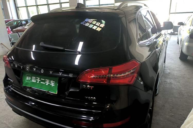 Used Zotye T600 2016 Sport Edition 2.0T DCT Prestige Model Rear Right 45 Deg