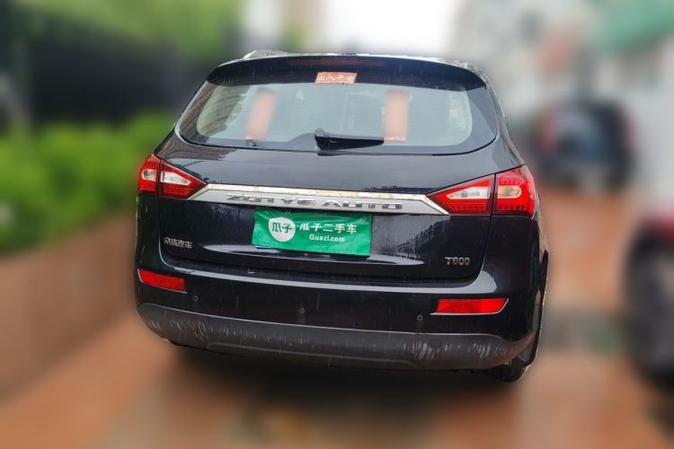 Used Zotye T600 2016 1.5T Manual Luxury Model Rear