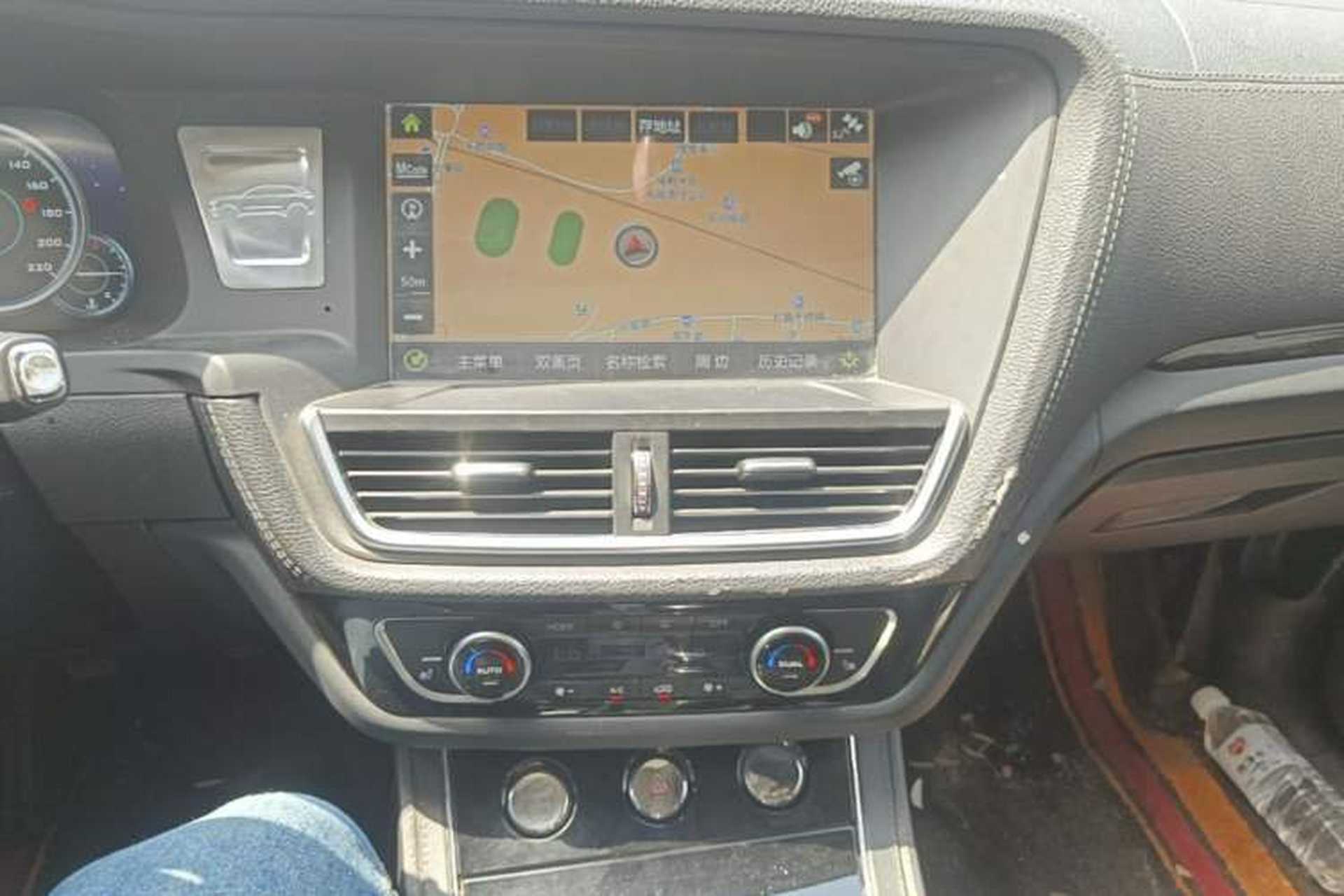 Used Zotye T600 2016 Sport Edition 1.5T Manual Prestige Model Audio And AC Panel