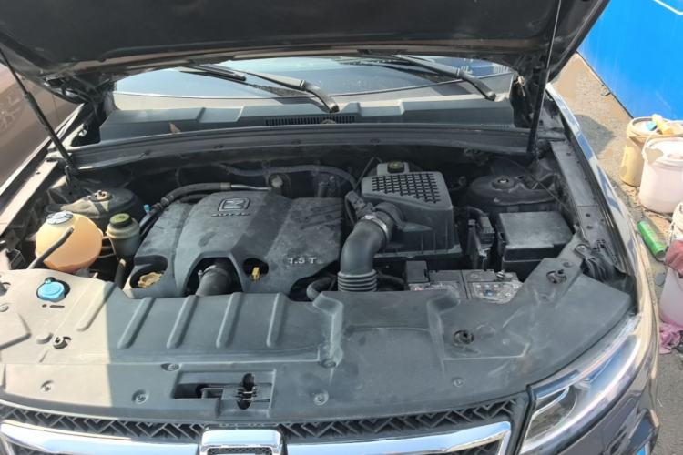 Used Zotye T600 2016 Sport Edition 1.5T Manual Prestige Model Engine Bay