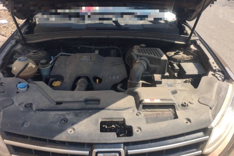 Used Zotye T600 2016 1.5T Manual Luxury Model Engine Bay