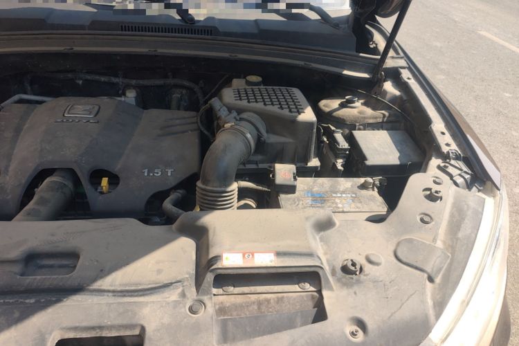 Used Zotye T600 2016 1.5T Manual Luxury Model Engine Bay Left