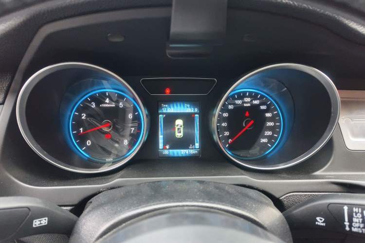 Used Zotye T600 2016 1.5T Manual Elite Edition Instrument Cluster