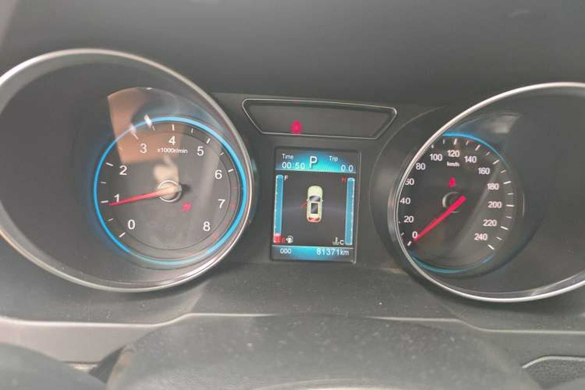 Used Zotye T600 2016 Sport Edition 2.0T DCT Luxury Model Instrument Cluster