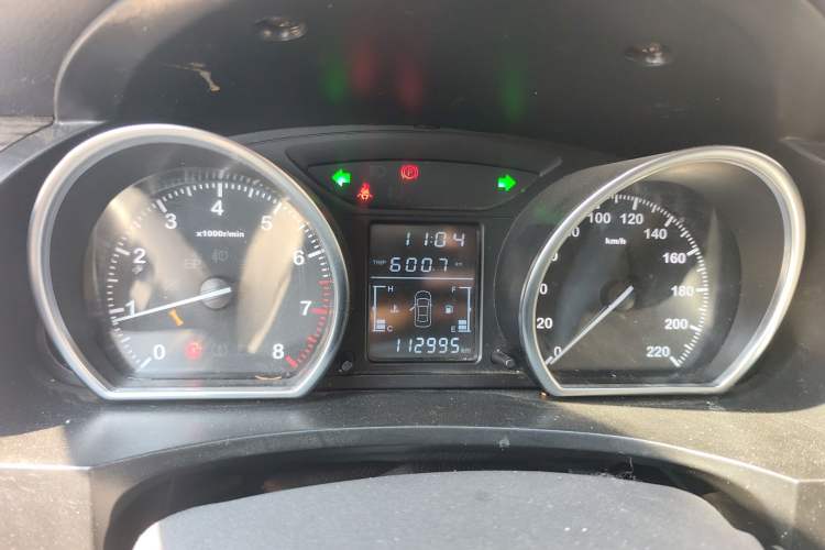 Used Zotye T600 2016 1.5T Manual Luxury Model Instrument Cluster