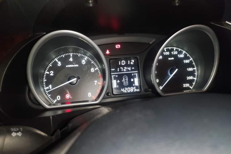 Used Zotye T600 2016 1.5T Manual Elite Edition Instrument Cluster