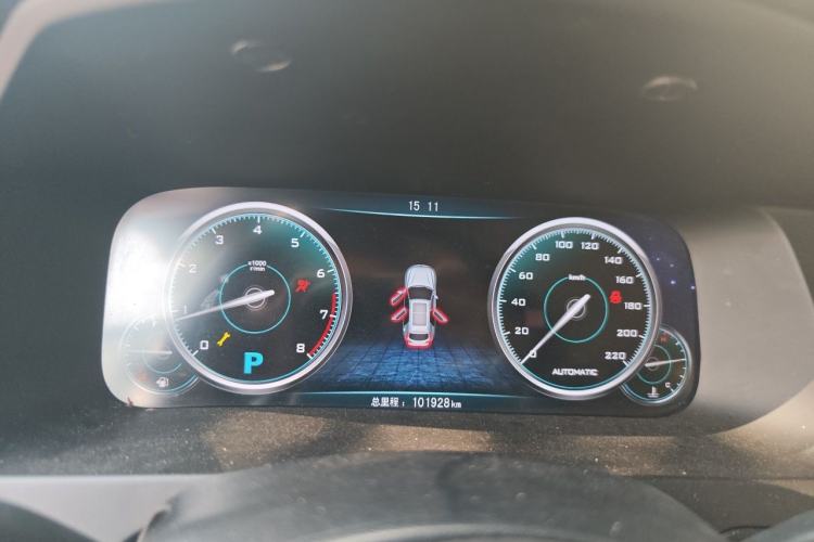 Used Zotye T600 2016 Sport Edition 2.0T DCT Prestige Model Instrument Cluster