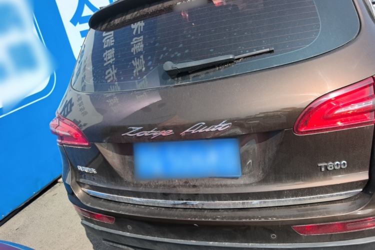 Used Zotye T600 2016 Sport Edition 1.5T Manual Prestige Model Rear