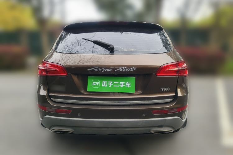 Used Zotye T600 2016 1.5T Manual Elite Edition Rear