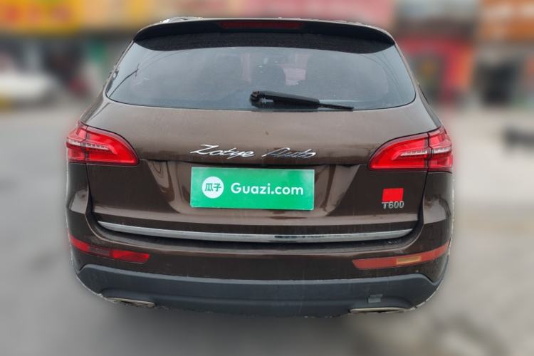 Used Zotye T600 2016 Sports Edition 1.5T Manual Luxury Model Rear