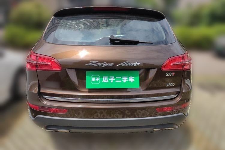 Used Zotye T600 2016 Sport Edition 2.0T DCT Luxury Model Rear