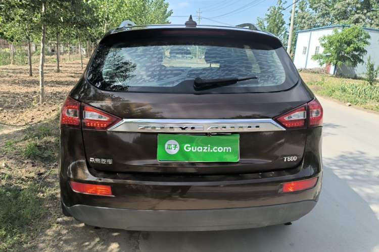 Used Zotye T600 2016 1.5T Manual Elite Edition Rear