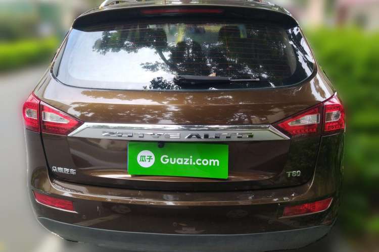 Used Zotye T600 2016 1.5T Manual Luxury Model Rear