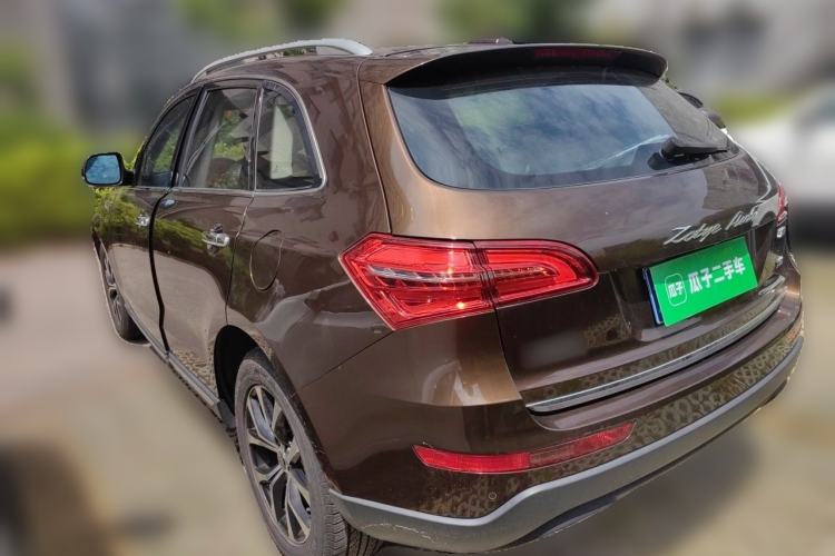 Used Zotye T600 2016 Sport Edition 2.0T DCT Luxury Model Rear Left 45 Deg