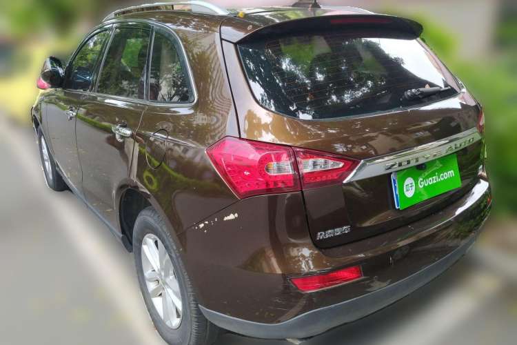 Used Zotye T600 2016 1.5T Manual Luxury Model Rear Left 45 Deg