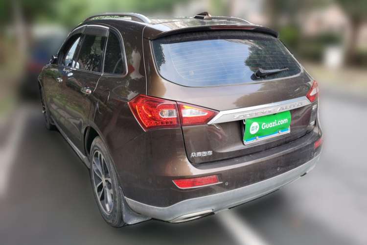 Used Zotye T600 2016 2.0T DCT Prestige Edition Rear Left 45 Deg