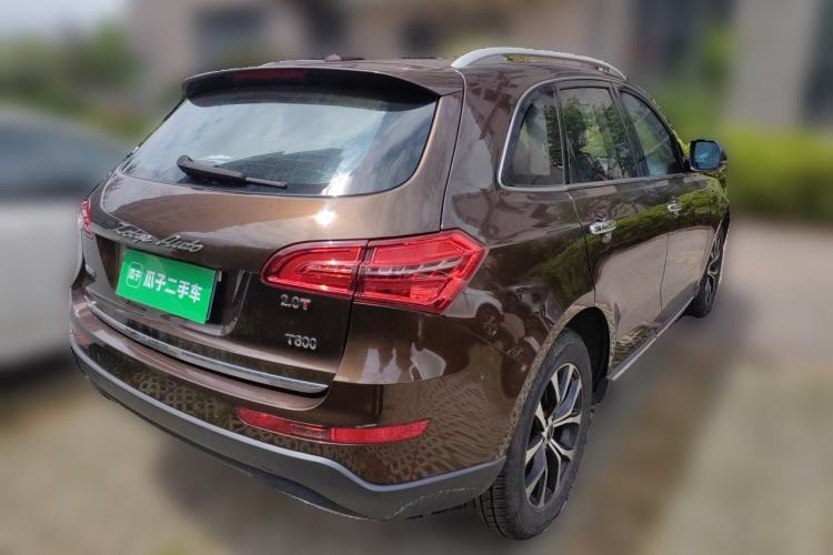 Used Zotye T600 2016 Sport Edition 2.0T DCT Luxury Model Rear Right 45 Deg