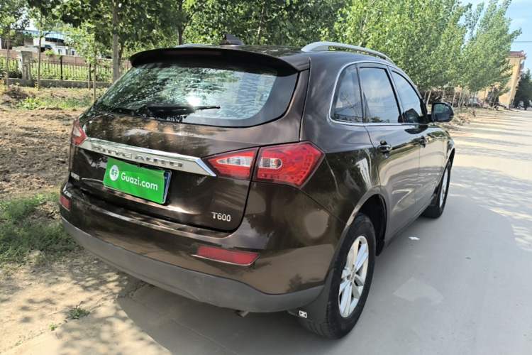 Used Zotye T600 2016 1.5T Manual Elite Edition Rear Right 45 Deg