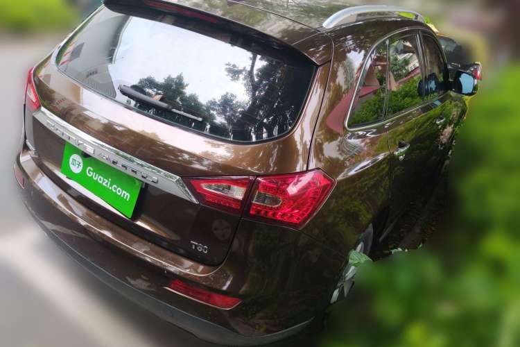 Used Zotye T600 2016 1.5T Manual Luxury Model Rear Right 45 Deg