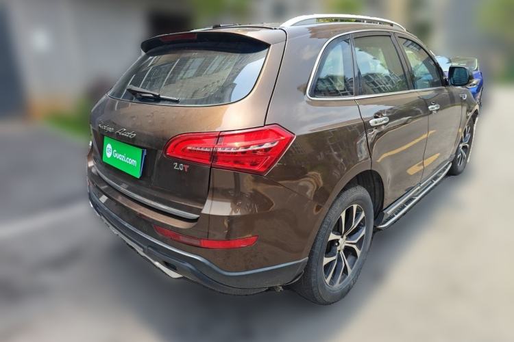 Used Zotye T600 2016 Sport Edition 2.0T DCT Prestige Model Rear Right 45 Deg