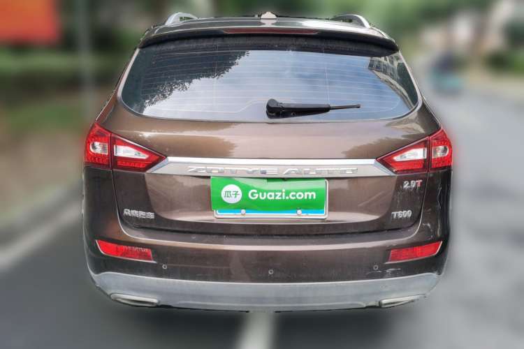 Used Zotye T600 2016 2.0T DCT Prestige Edition Rear