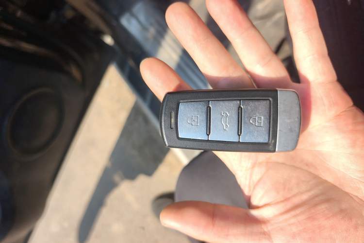 Used Zotye T600 2016 1.5T Manual Luxury Model Vehicle Key