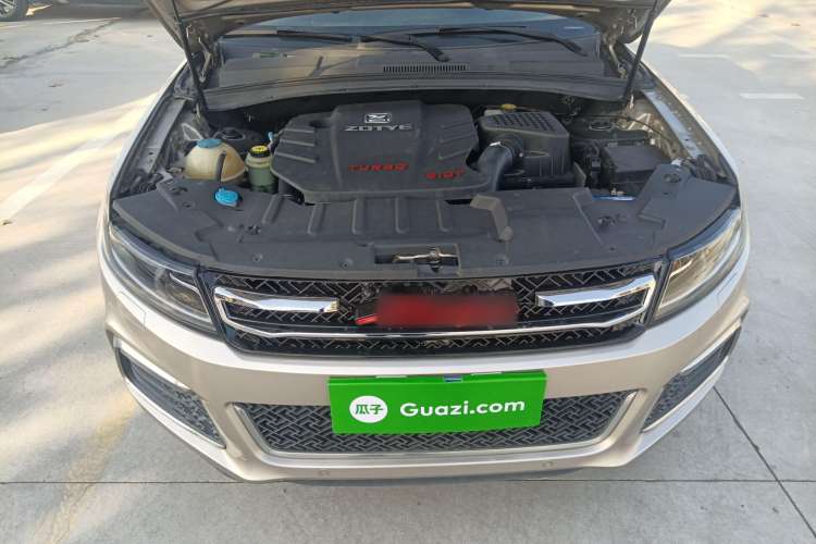 Used Zotye T600 2016 Sport Edition 2.0T DCT Prestige Model Engine Bay