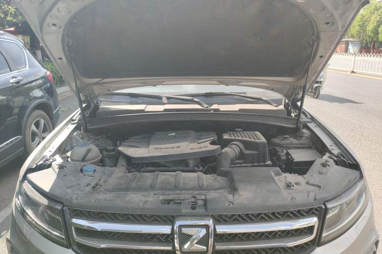 Used Zotye T600 2016 Sport Edition 2.0T DCT Prestige Model Engine Bay
