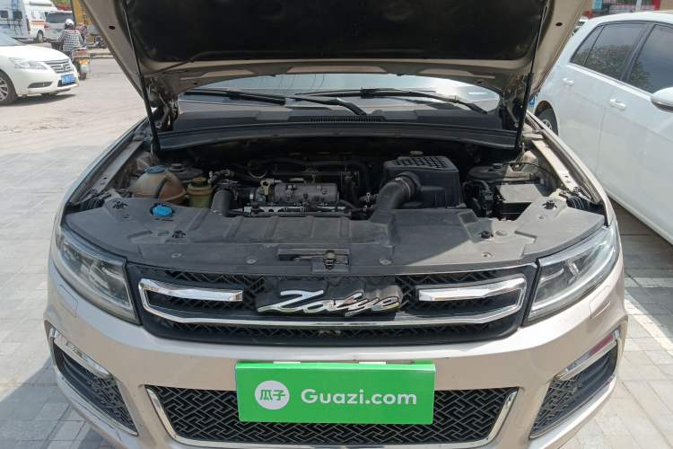 Used Zotye T600 2016 Sport Edition 2.0T DCT Prestige Model Engine Bay