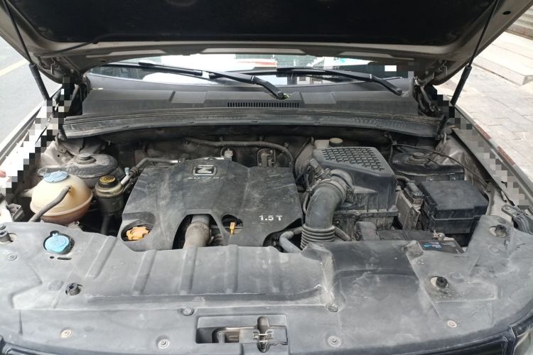 Used Zotye T600 2016 Sport Edition 1.5T Manual Luxury Model Engine Bay