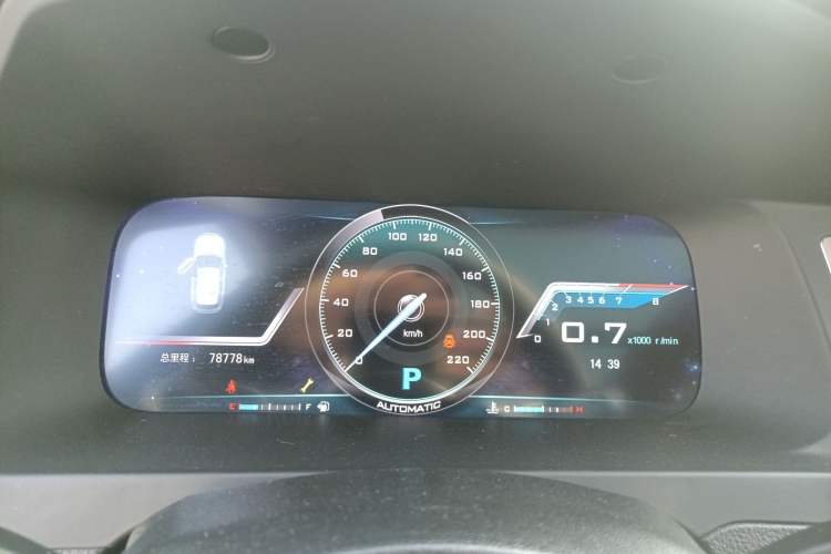 Used Zotye T600 2016 Sport Edition 2.0T DCT Prestige Model Instrument Cluster