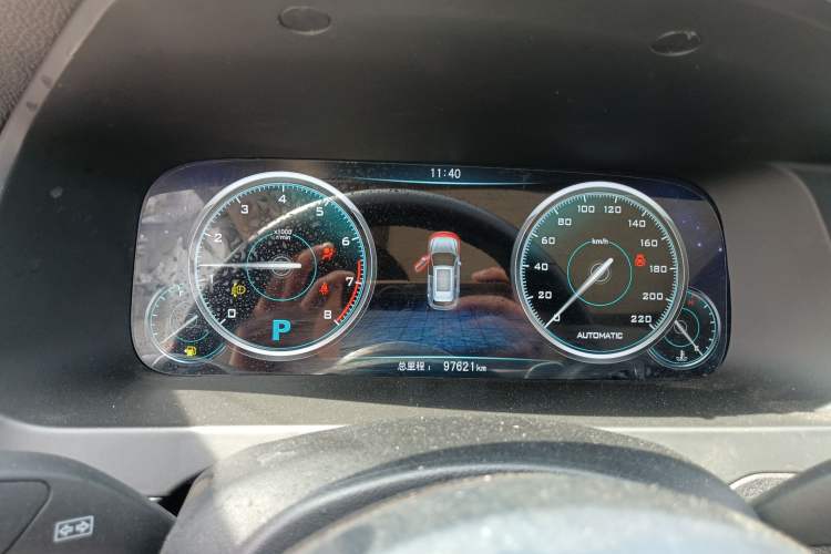 Used Zotye T600 2016 Sport Edition 2.0T DCT Prestige Model Instrument Cluster