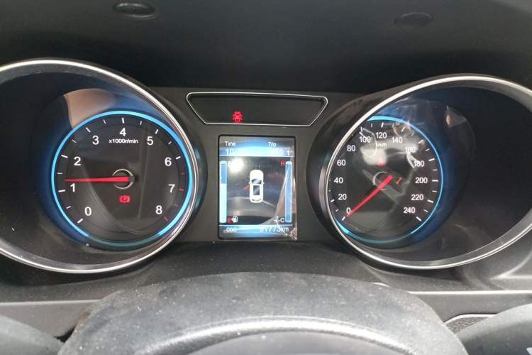 Used Zotye T600 2016 Sport Edition 1.5T Manual Luxury Model Instrument Cluster