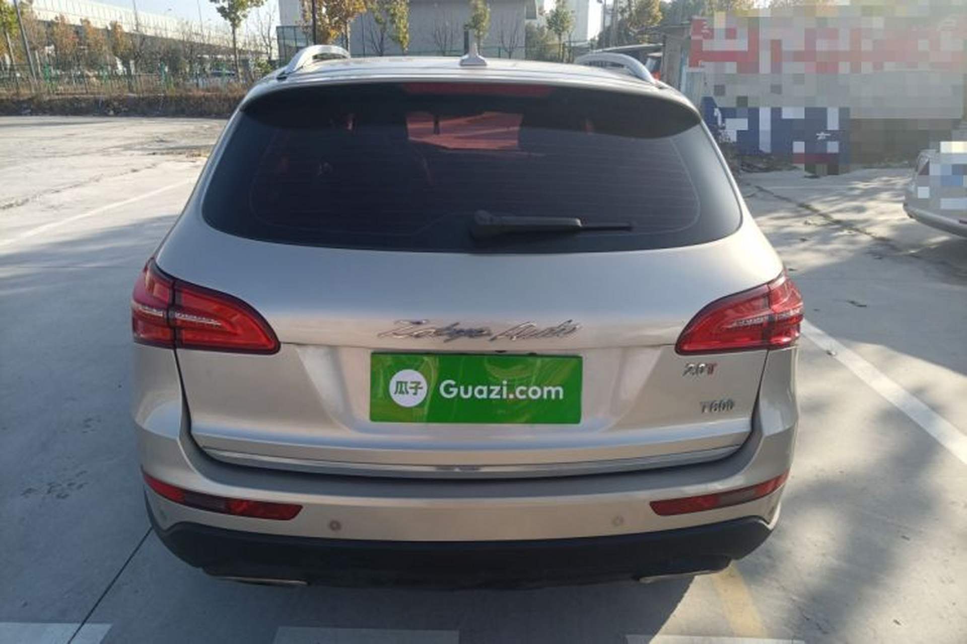 Used Zotye T600 2016 Sport Edition 2.0T DCT Prestige Model Rear