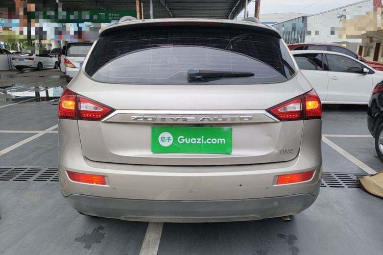 Used Zotye T600 2016 1.5T Manual Luxury Edition Rear