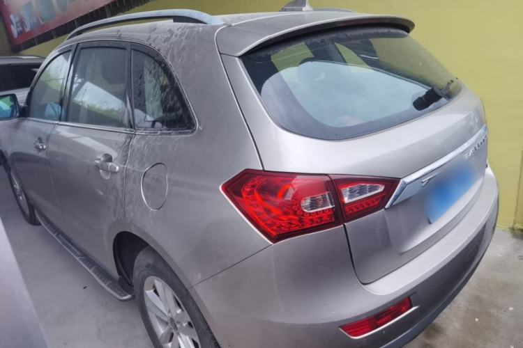 Used Zotye T600 2016 1.5T Manual Elite Edition Rear Left 45 Deg