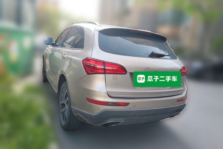 Used Zotye T600 2016 Sport Edition 1.5T Manual Luxury Model Rear Left 45 Deg