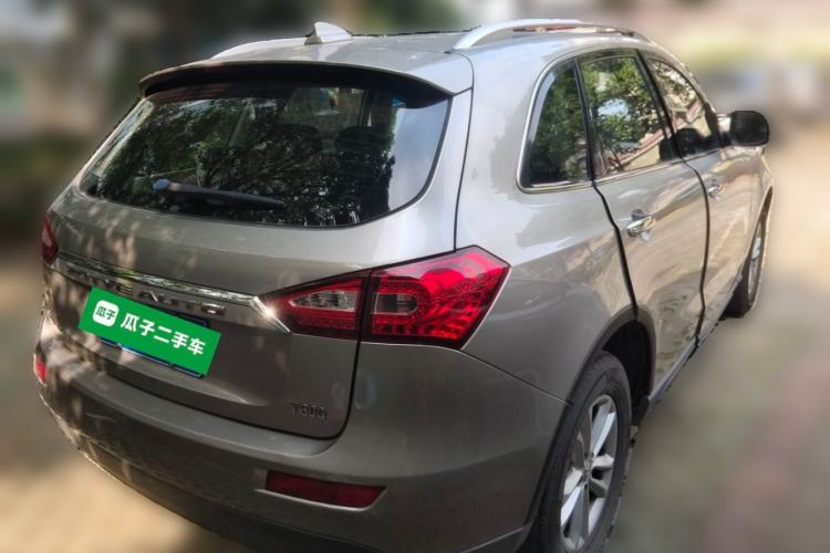 Used Zotye T600 2016 1.5T Manual Luxury Edition Rear Right 45 Deg