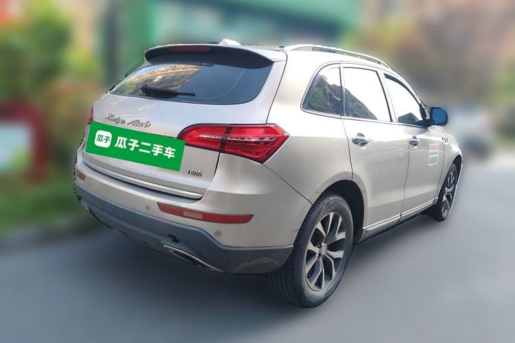 Used Zotye T600 2016 Sport Edition 1.5T Manual Luxury Model Rear Right 45 Deg